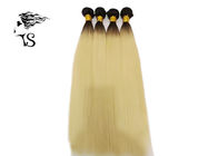 Black Blonde 613 Ombre Human Hair Extensions with Mink 100% Ukraine Virgin Hair