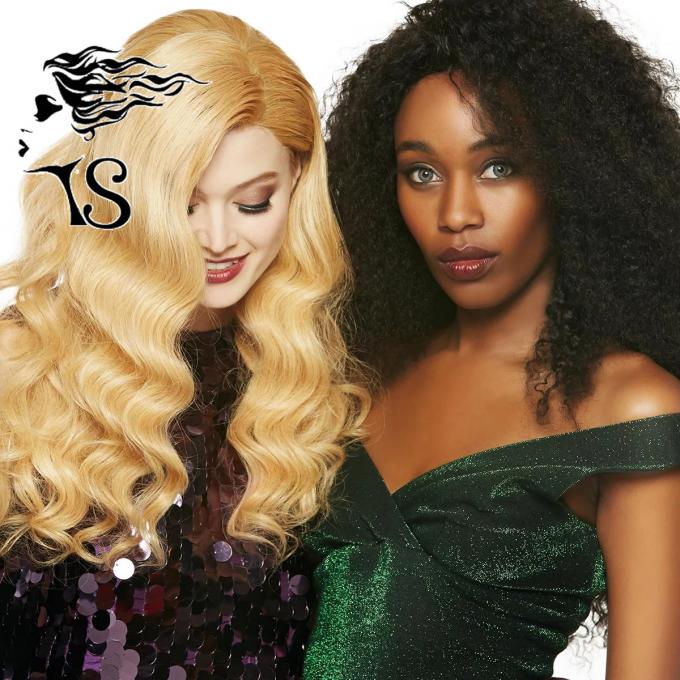 Черные курчавые Афро-американские парики человеческих волос, парики 100% фронта шнурка волос девственницы естественные